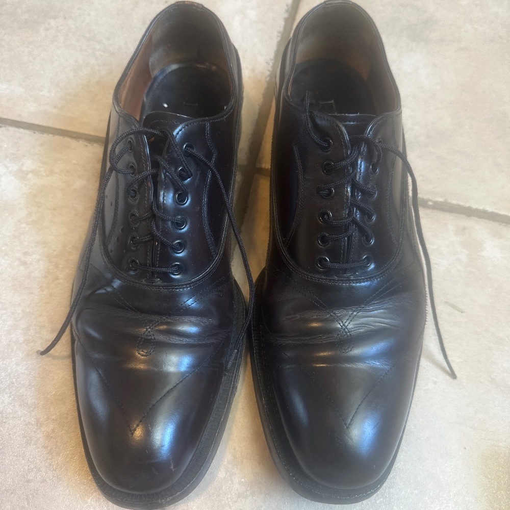 Men’s Prada Shoes, Dark Brown Leather